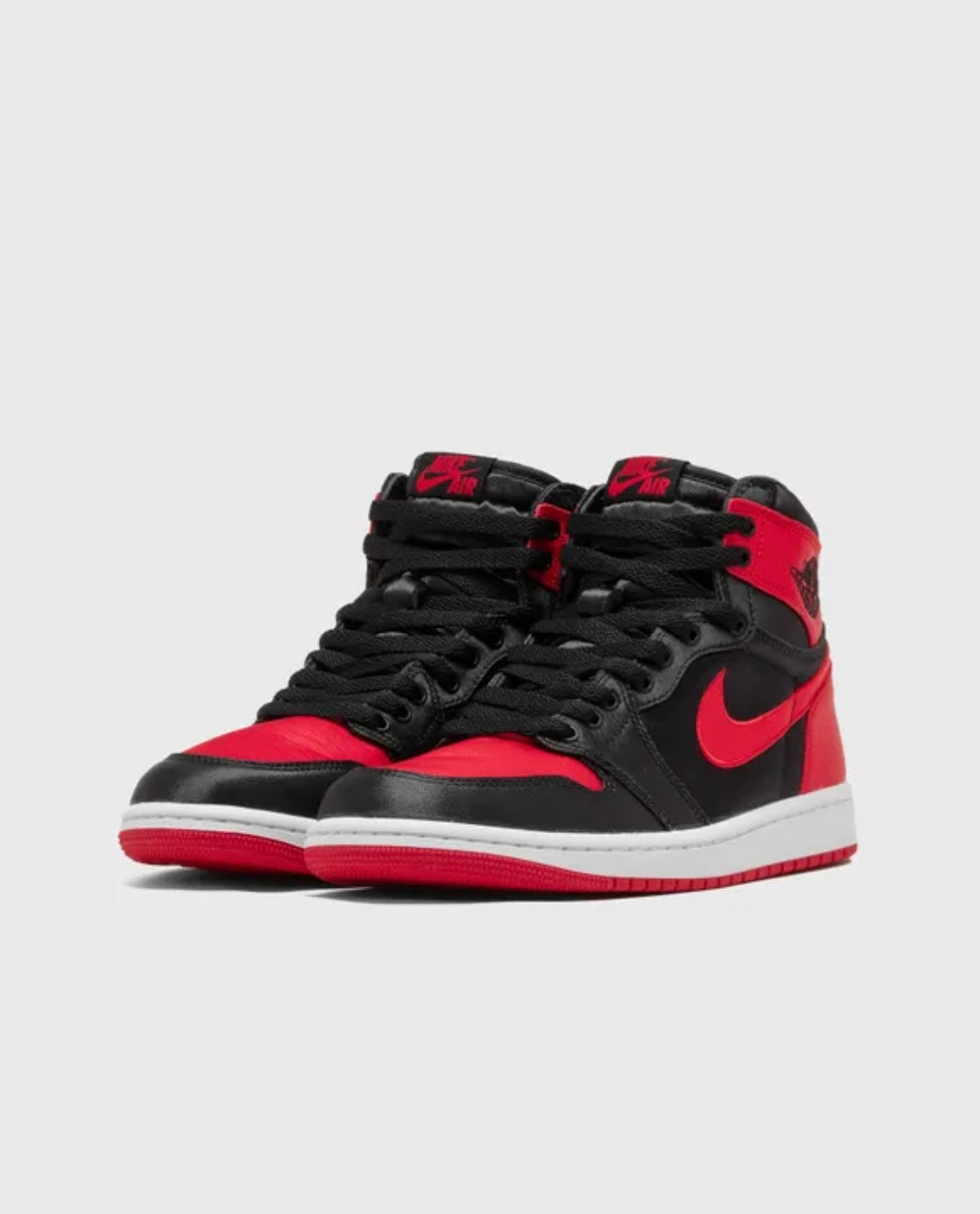 JORDAN WMNS AIR JORDAN 1 RETRO HI OG SATIN BRED