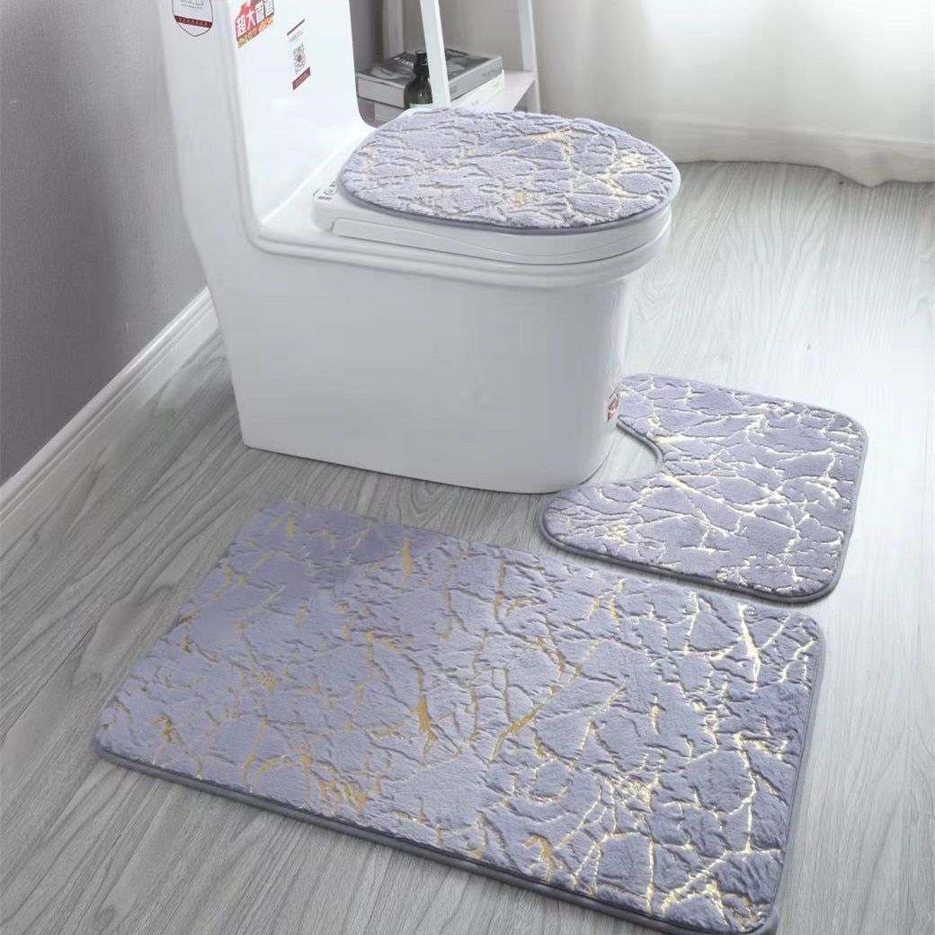 Set de tapis de toilette