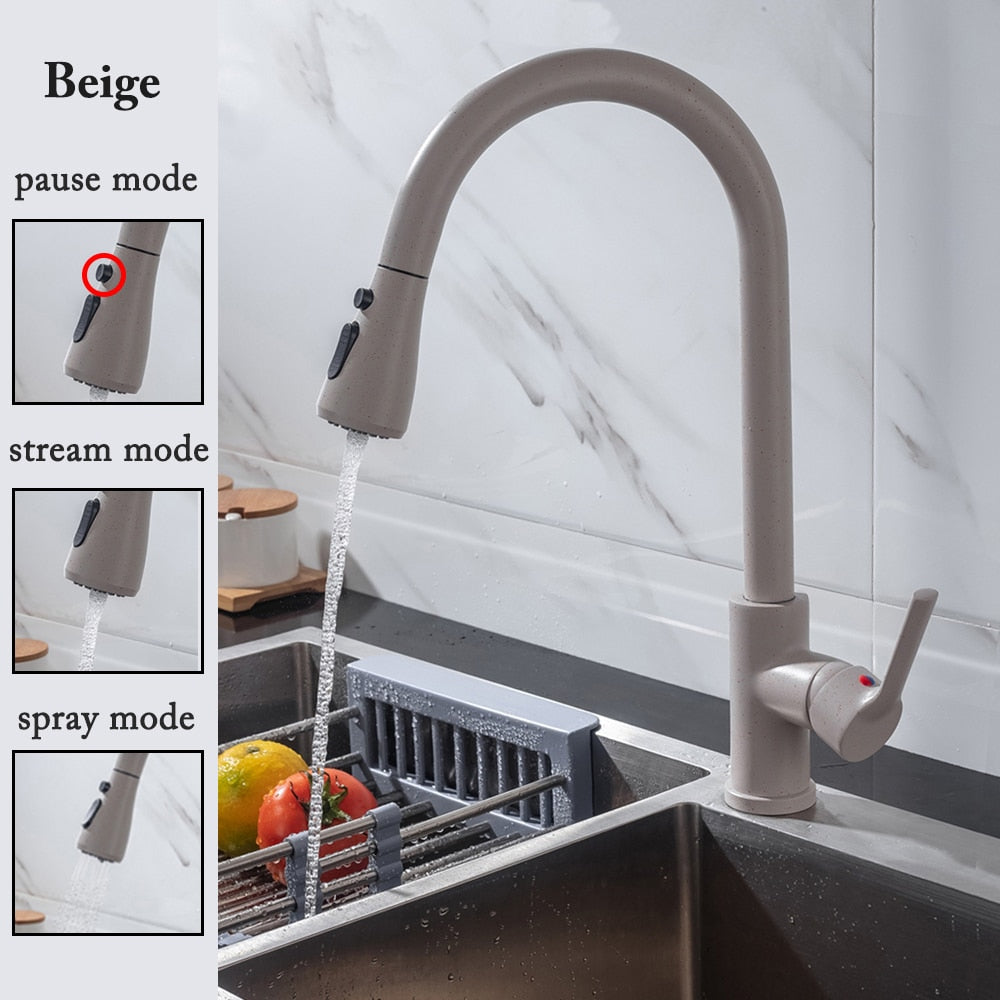 Robinet mitigeur extractible pour lévier de cuisine